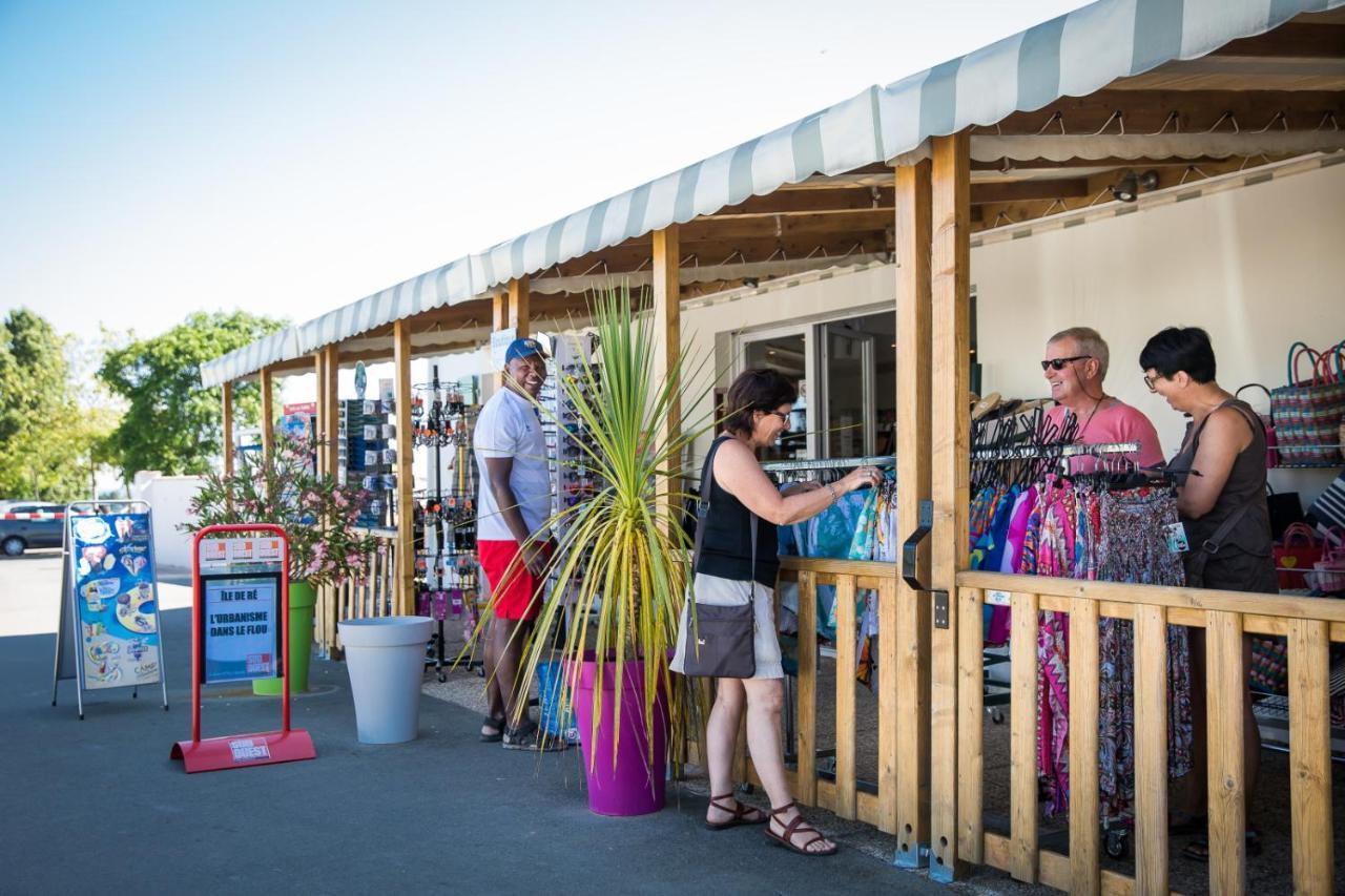 Camping Les Peupliers La Flotte Exterior foto