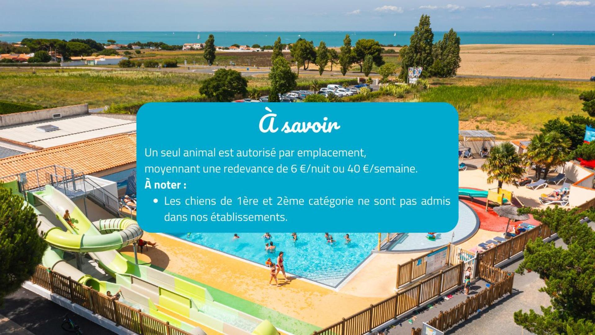 Camping Les Peupliers La Flotte Exterior foto