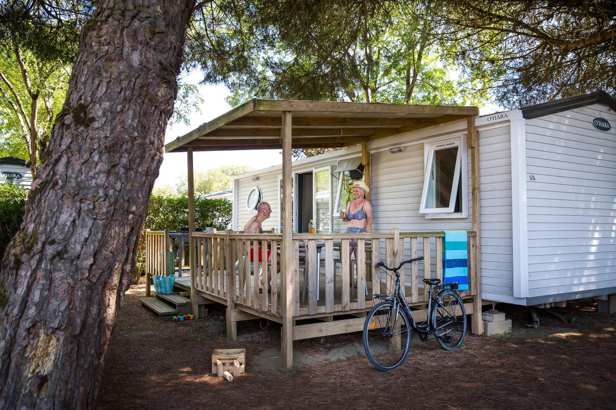 Camping Les Peupliers La Flotte Exterior foto